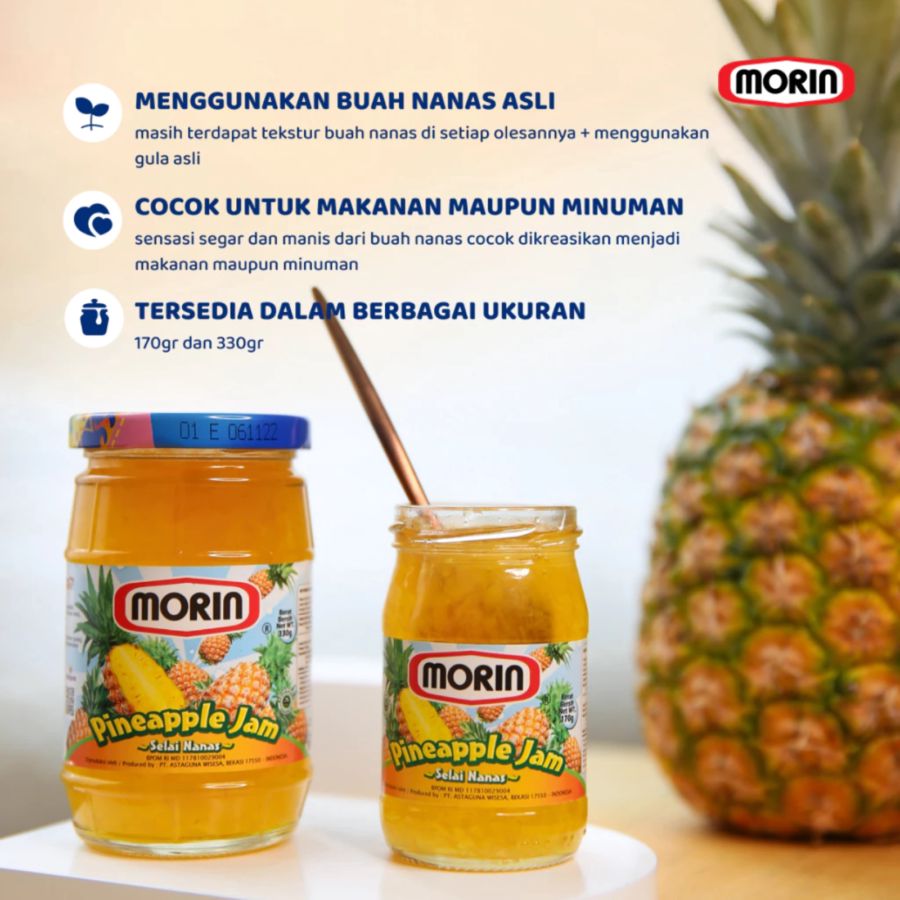 Morin Pineaaple Jam 170gram