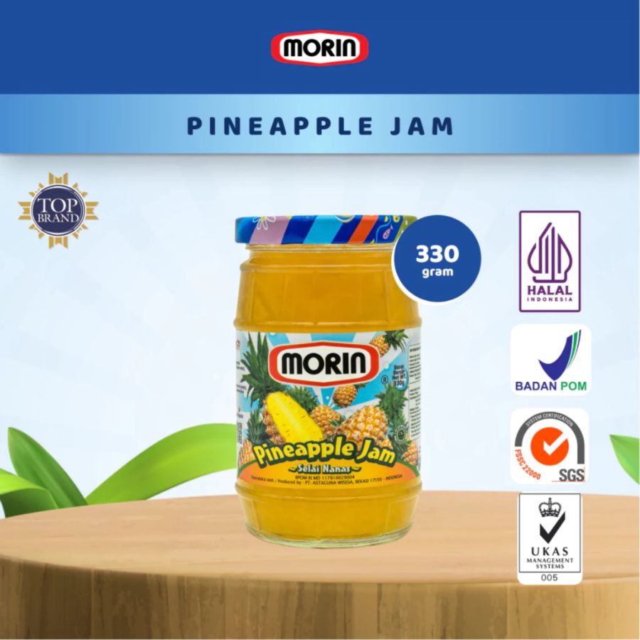Morin Pineapple Jam 330gram