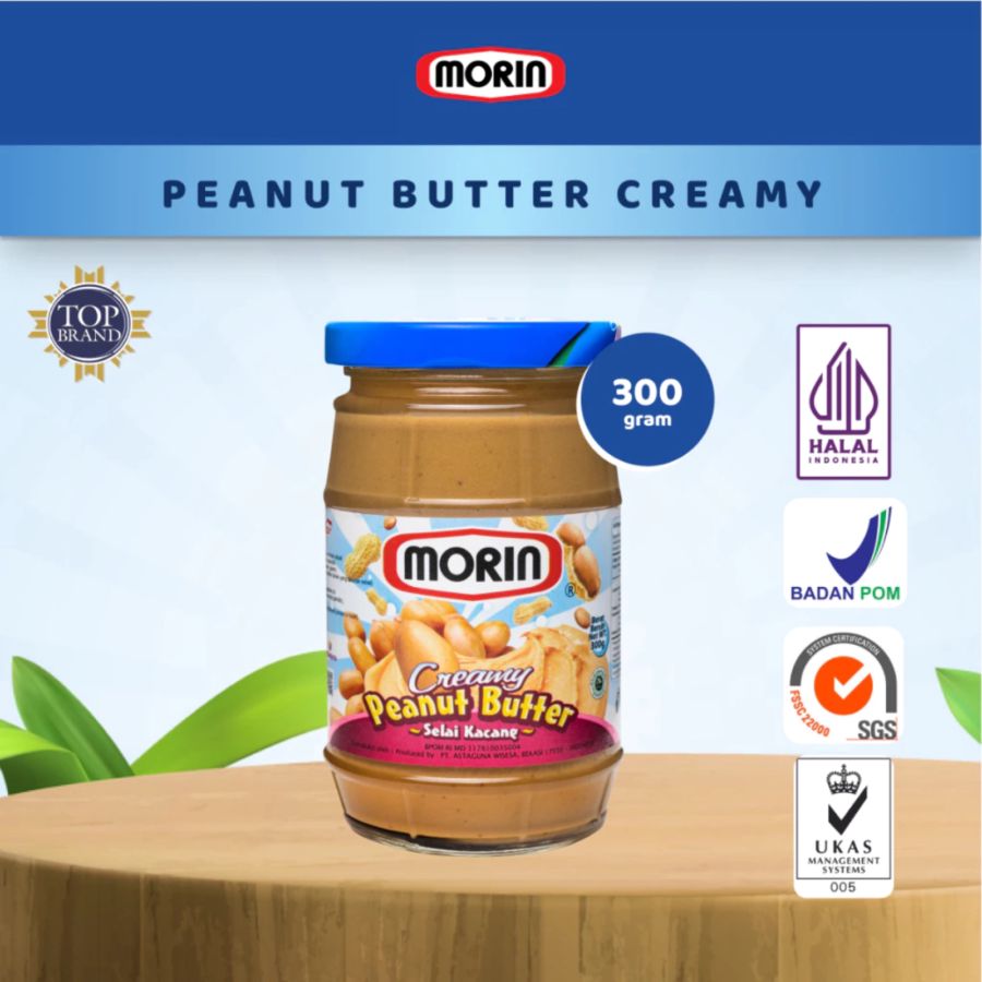Morin Peanut Butter Creamy 300gram