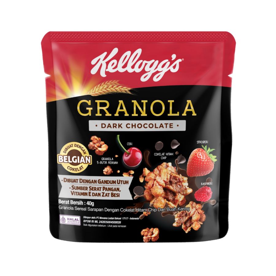 Kellogg's Granola Dark Chocolate Cereal 40gram