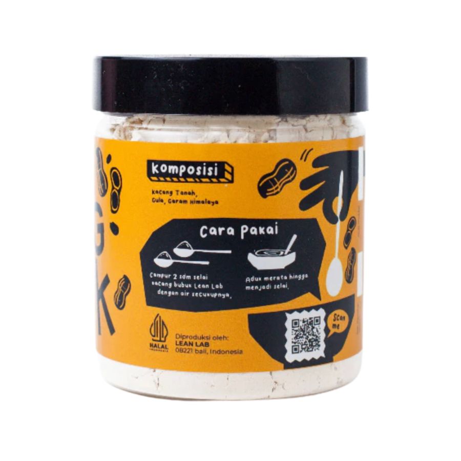 Lean Lab Selai Kacang Bubuk 250gram