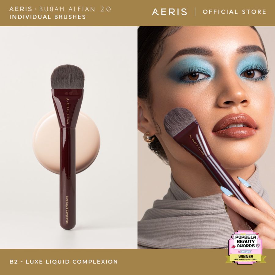 Aeris Beaute x Bubah Alfian 2.0 Merlot B2 Foundation Brush 1pcs