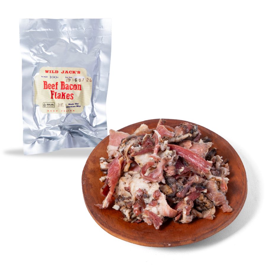 Wild Jacks Beef Bacon Flakes 100gram 1pcs