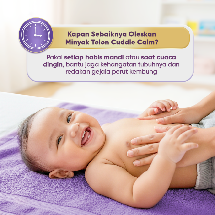 Cussons Baby Cuddle Calm Tummy Rub Minyak Telon 150ml