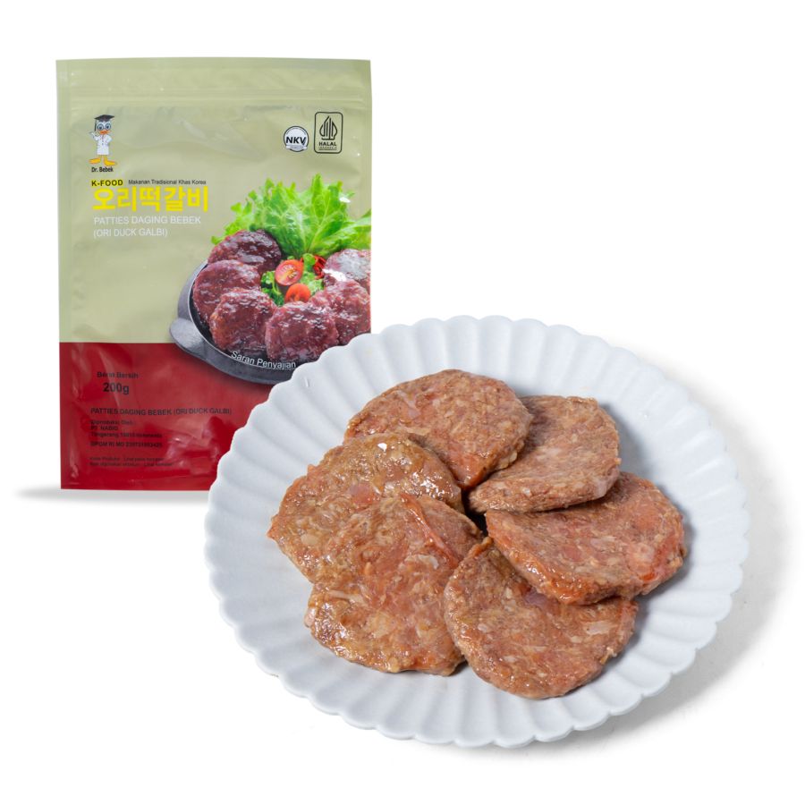 Dr. Bebek Ori Duckgalbi Patties 200gram 200gram