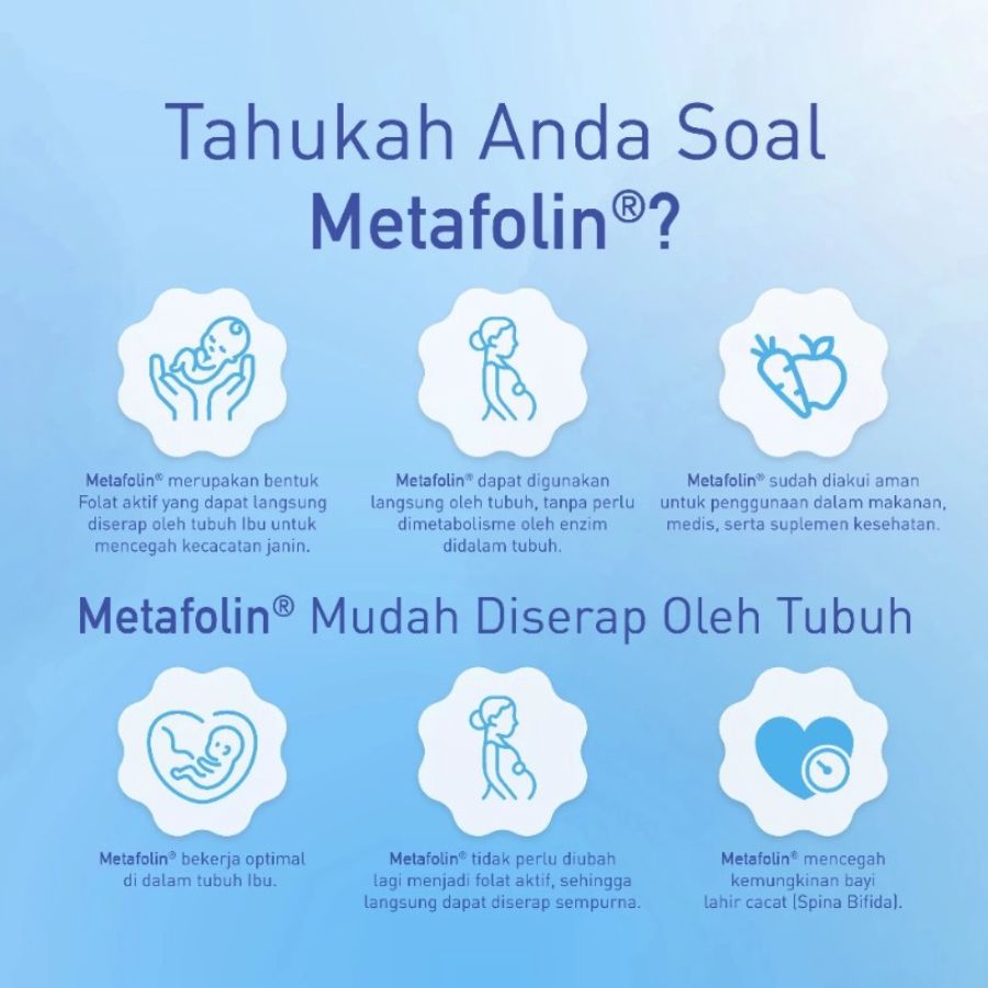 Elevit Pregnancy Multivitamin Suplemen Kehamilan Trimester 2 & 3 Strip 30 Tablet 30tablet