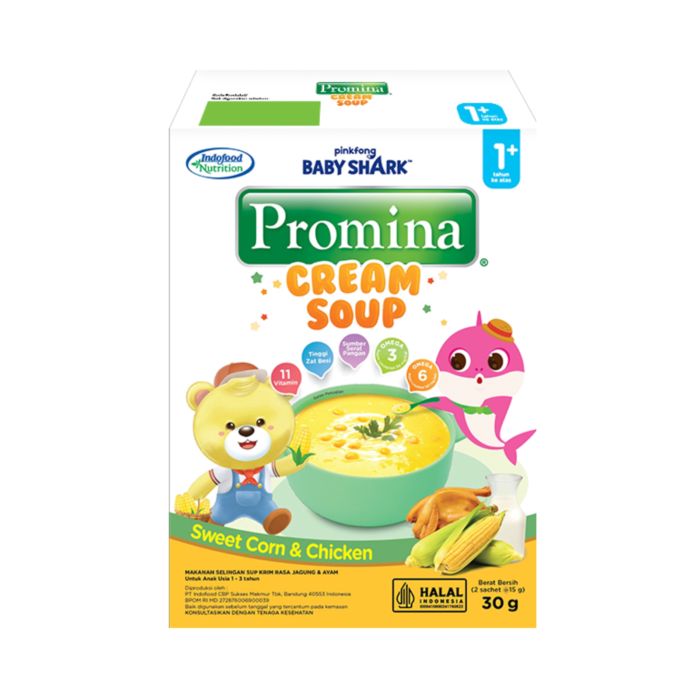 Promina Cream Soup Sweet Corn & Chicken 1+ Tahun
