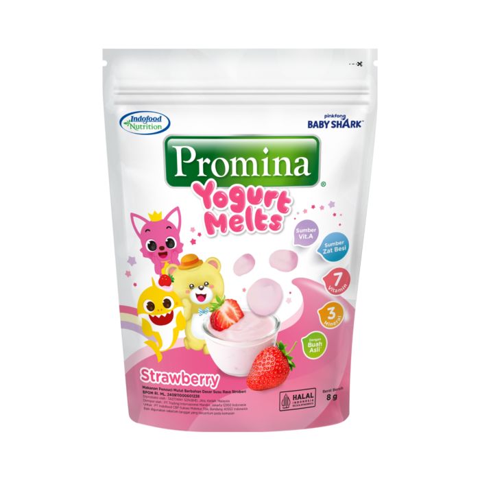 Promina Yogurt Melts Strawberry Snack Anak 1+ Tahun