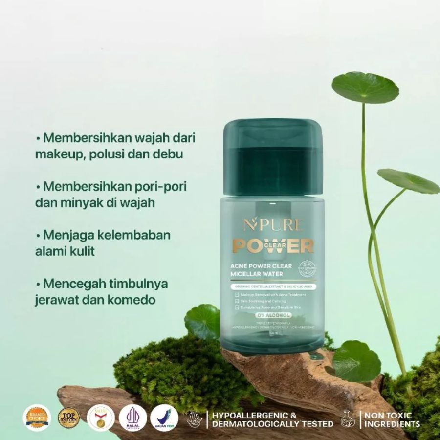 NPURE Acne Power Clear Micellar Water 300ml