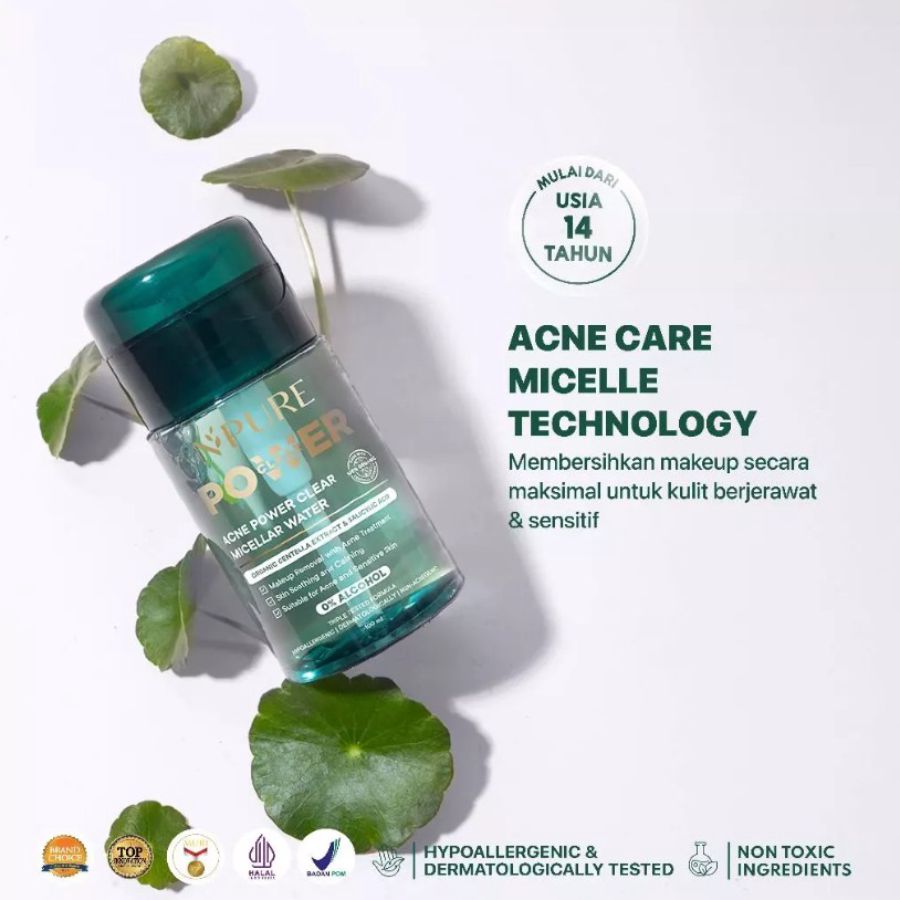 NPURE Acne Power Clear Micellar Water 300ml