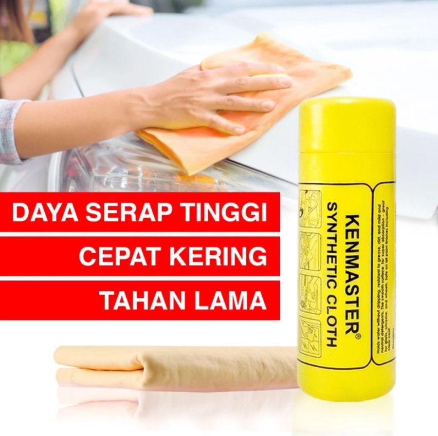 Kenmaster Plas Chamois Yellow Box Plas001 Lap Mobil 1pcs