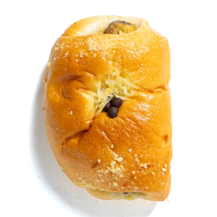 Roti Pisang Cokelat Keju 1pcs
