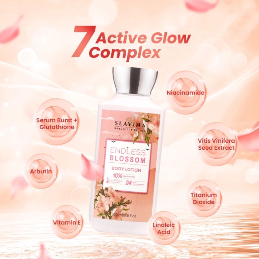 SLAVINA Endless Blossom Body Lotion 350ml