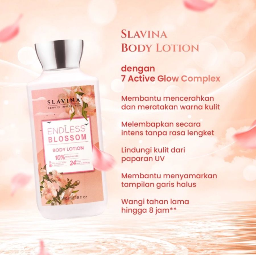 SLAVINA Endless Blossom Body Lotion 350ml