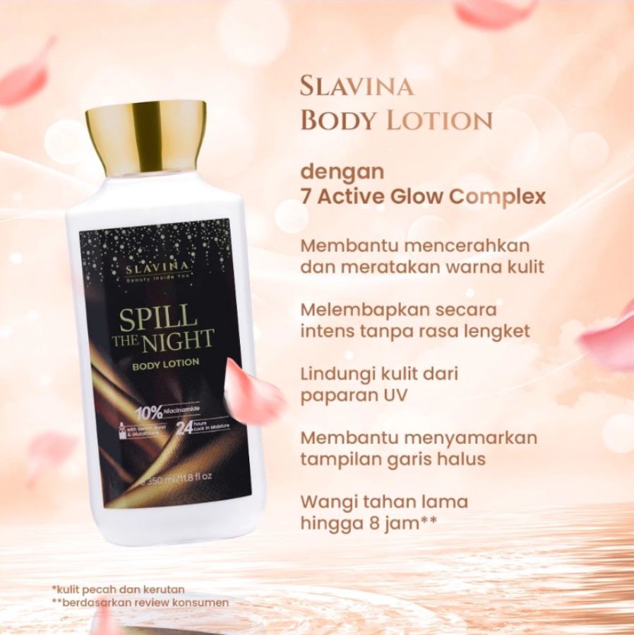 SLAVINA Spill The Night Body Lotion 350ml