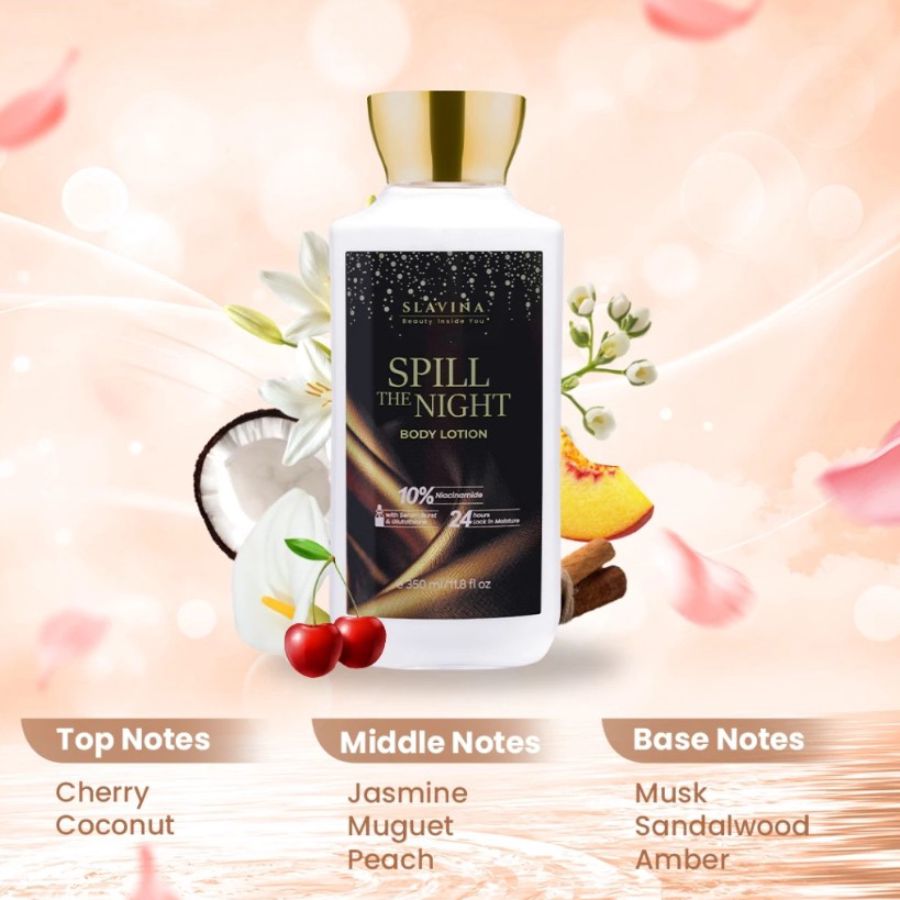 SLAVINA Spill The Night Body Lotion 350ml