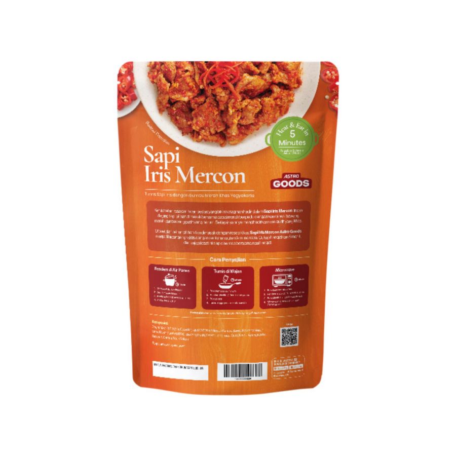 Sapi Iris Mercon Astro Goods 180gram
