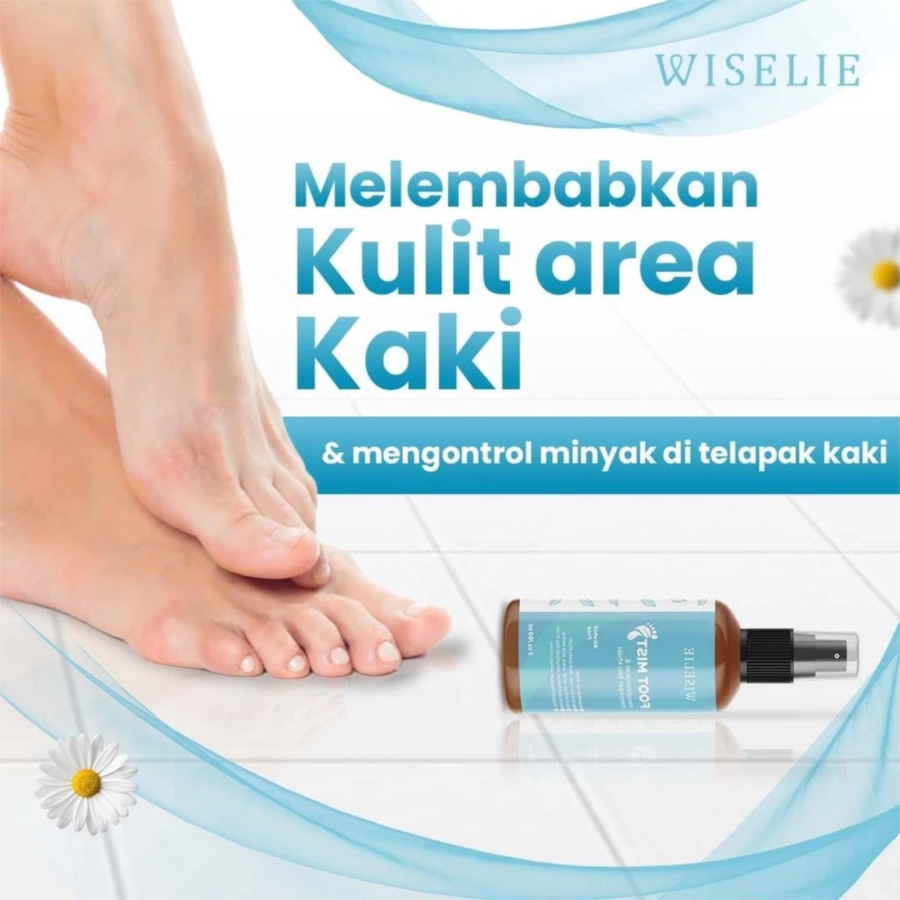 Wiselie Sweat and Odor Protection Baccarat Foot Spray 60ml
