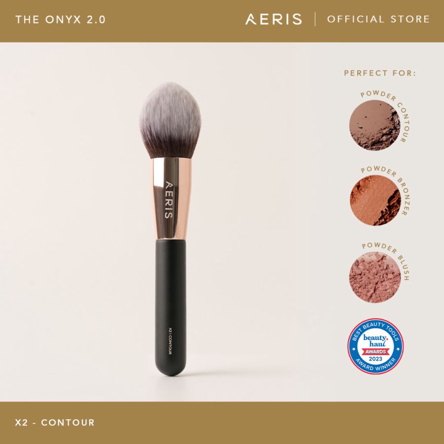 Aeris Beaute The Onyx 2.0 X2 Contour Brush 1pcs