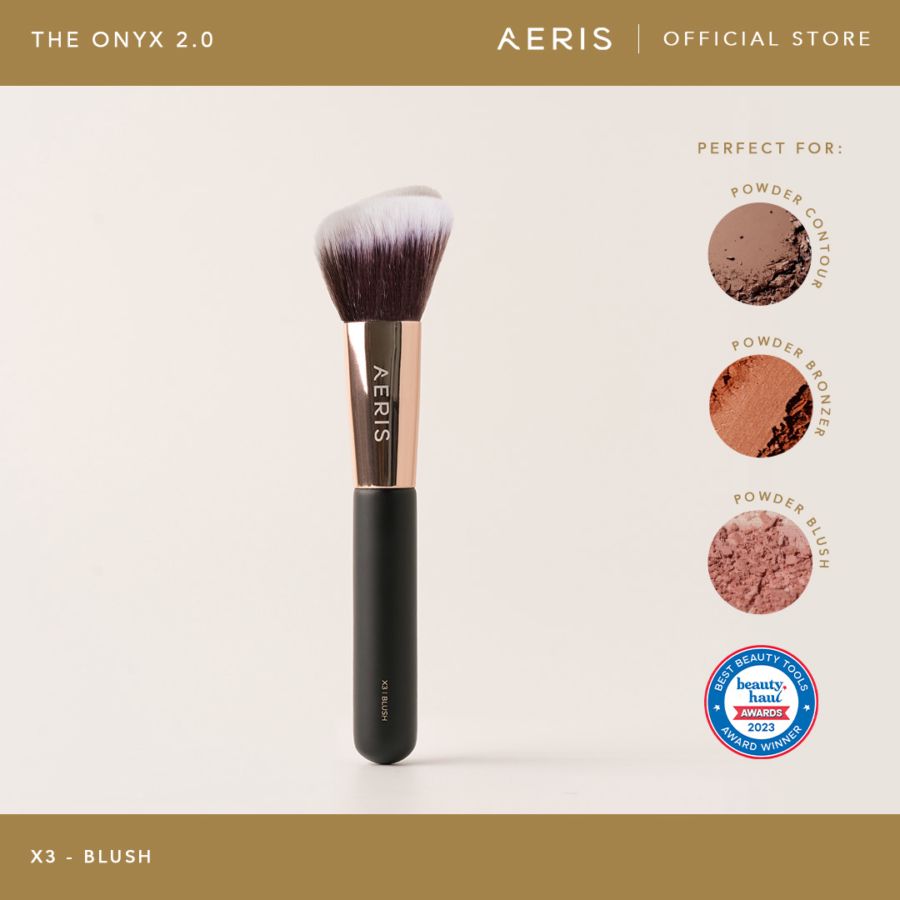 Aeris Beaute The Onyx 2.0 X3 Blush On Brush 1pcs