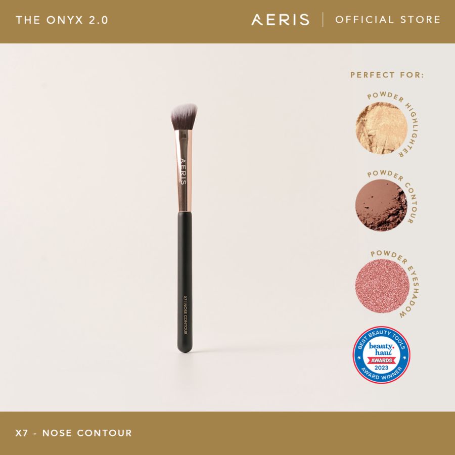 Aeris Beaute The Onyx 2.0 X7 Nose Countour Brush 1pcs
