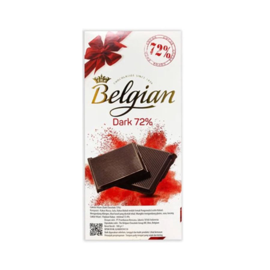 The Belgian Dark Chocolate 72 100gram