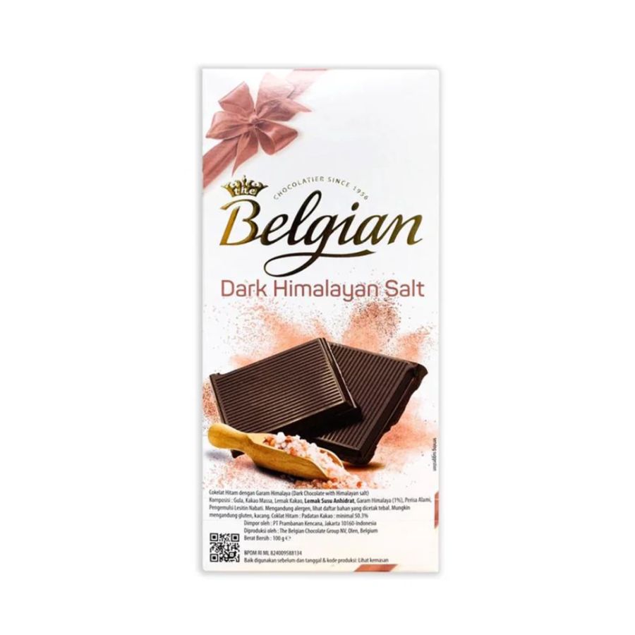 The Belgian Dark Chocolate with Himalayan Salt 100gram