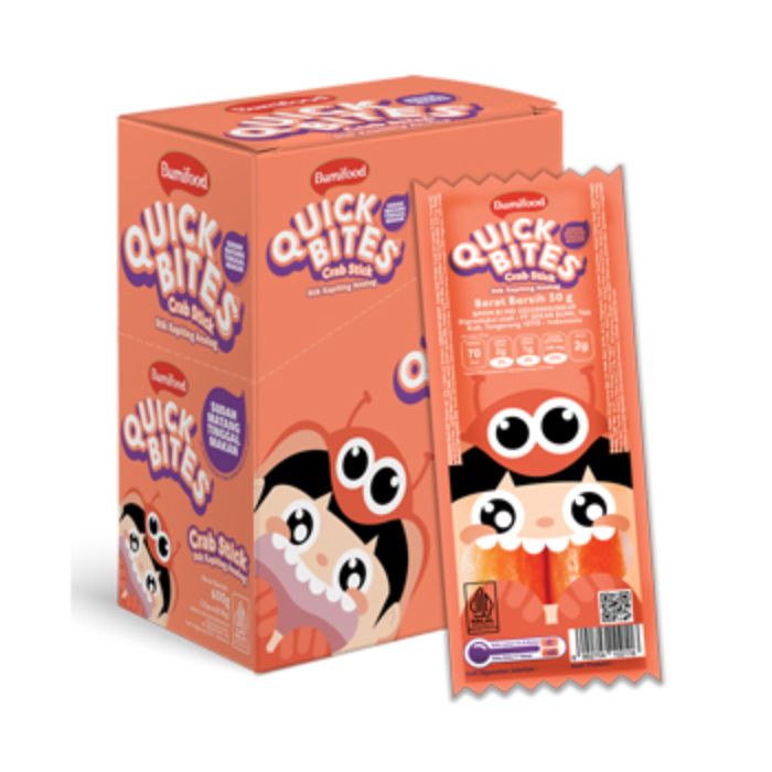 Bumifood Quick Bites Crab Stik 50gram