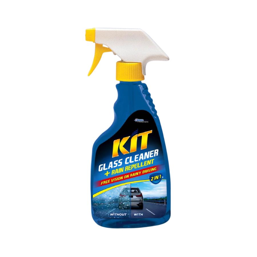 Kit Clear Auto Glass Cleaner Spray 500ml