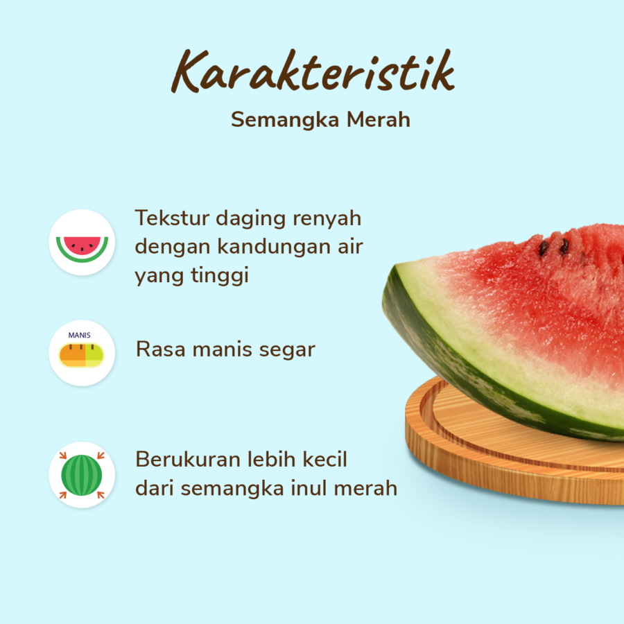 Semangka Merah Astro Farm 1 pcs 2.8-3.5kg
