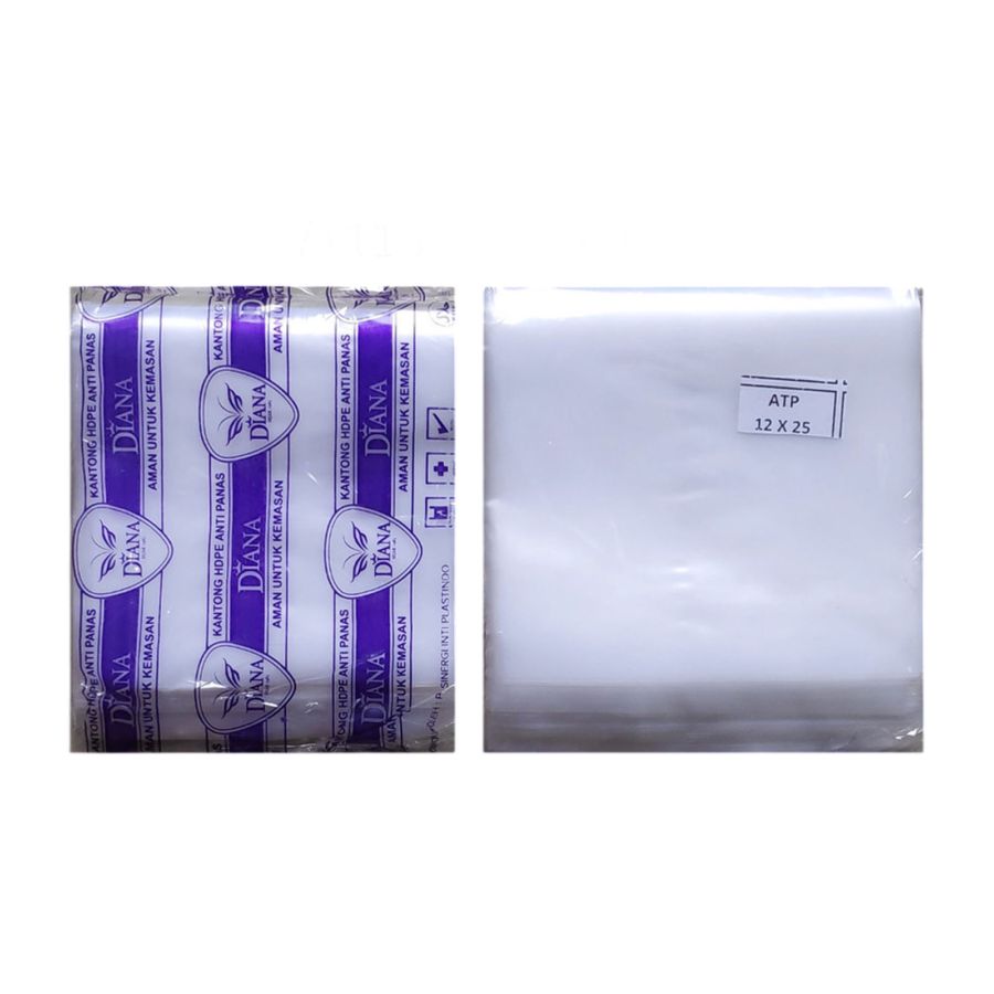 Kantong Plastik Kiloan HDPE Anti Panas Size 12 x 25 cm Plastik Wrap 1pcs