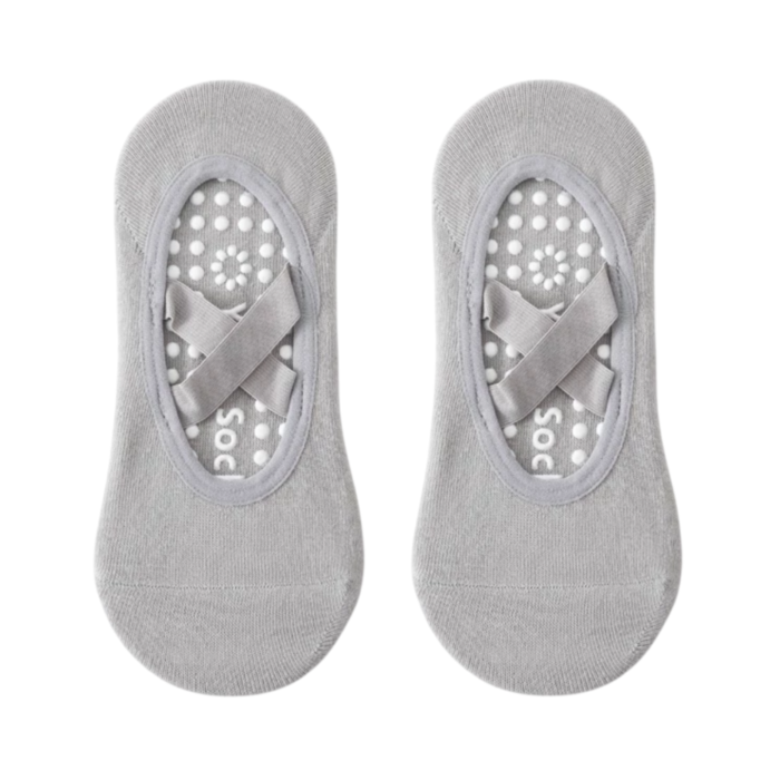 Mouseman Kaos Kaki Wanita Yoga Anti Slip Grey