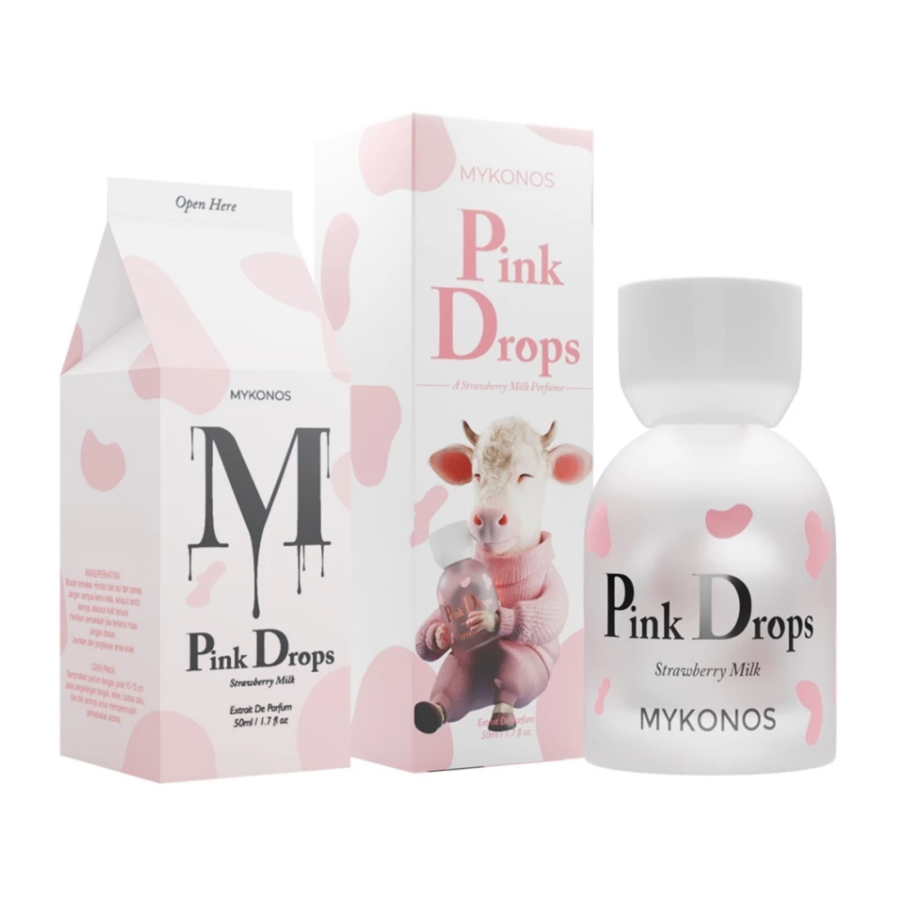 Mykonos Eau De Parfum Pink Drops 50ml