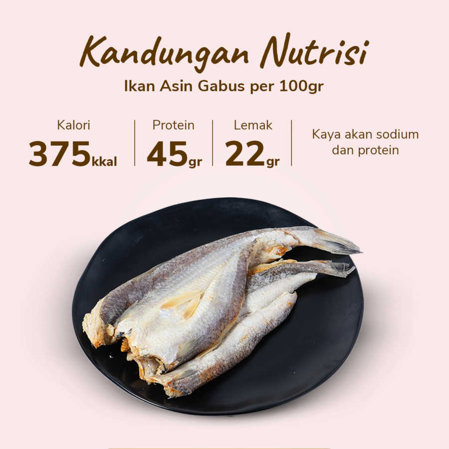 Ikan Asin Gabus 150gram