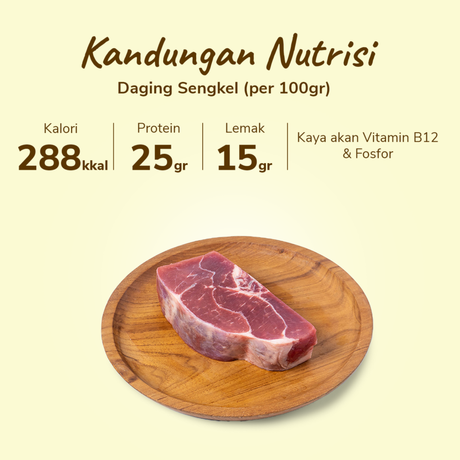 Daging Sengkel Astro Farm 250gram