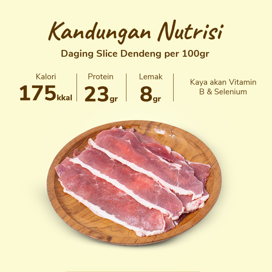 Daging Slice Dendeng Astro Farm 250gram
