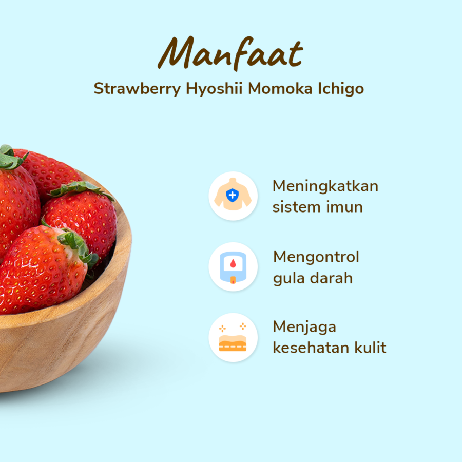 Hyoshii Strawberry Premium Momoka Ichigo 6pcs