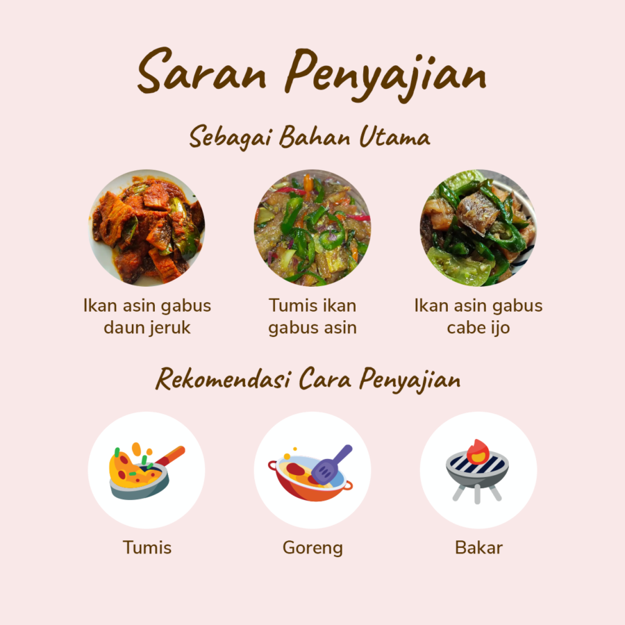 Ikan Asin Gabus 150gram
