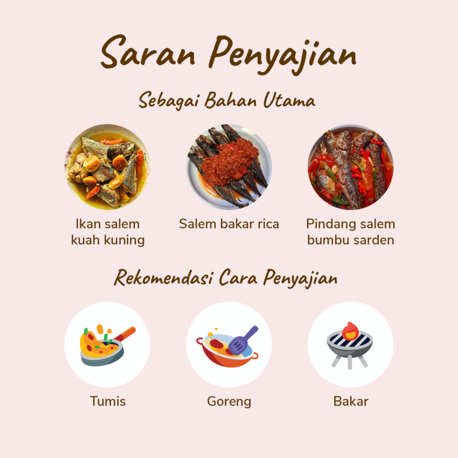 Ikan Salem Utuh 400-500gram