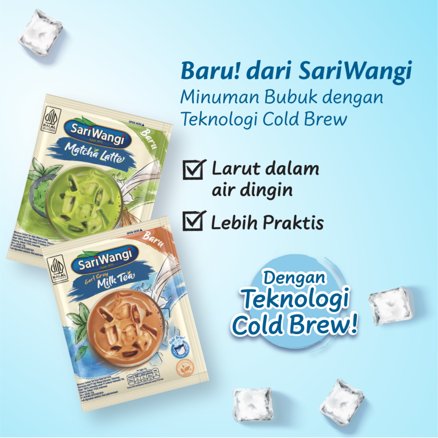 Sariwangi Matcha Latte Powder 5 sachets x 22 gram 1box