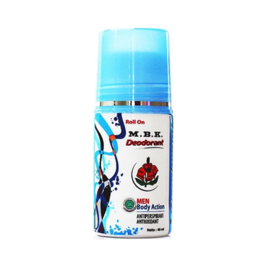 MBK Blue Men Body Action Deodorant Roll On 40ml