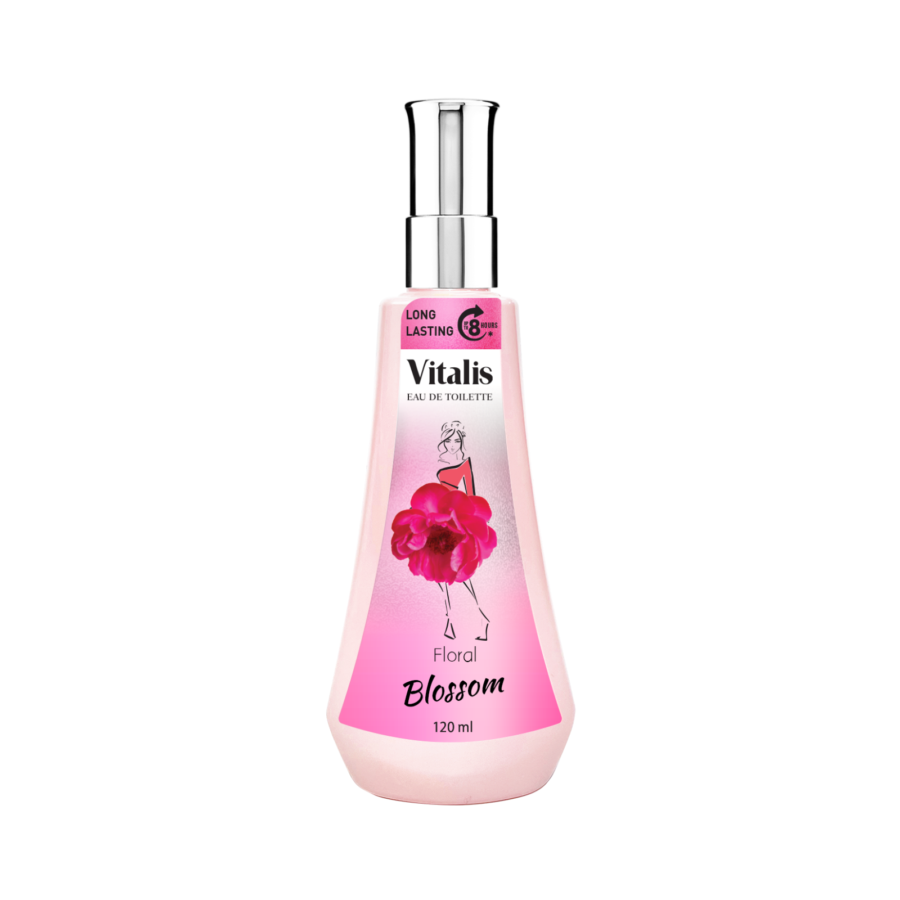 Vitalis Eau De Toilette Floral Blossom Body Scent 120ml