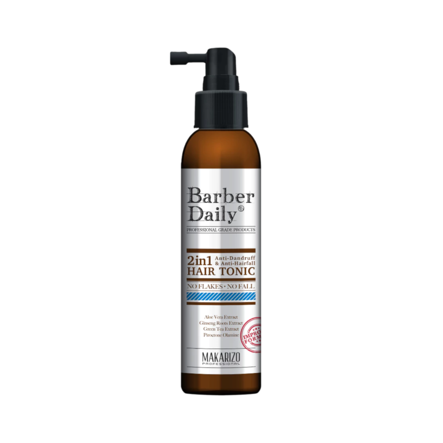 Makarizo Barber Daily 2 In 1 Hair Tonic Rambut Rontok 140ml