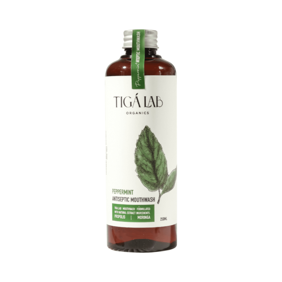 Tiga Lab Organics Antiseptic Mouthwash Peppermint 250ml