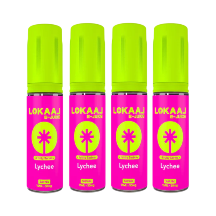 Lokaal E-Juice Fruity Series Liquid Lychee Rokok Elektrik 4pcs x 15ml