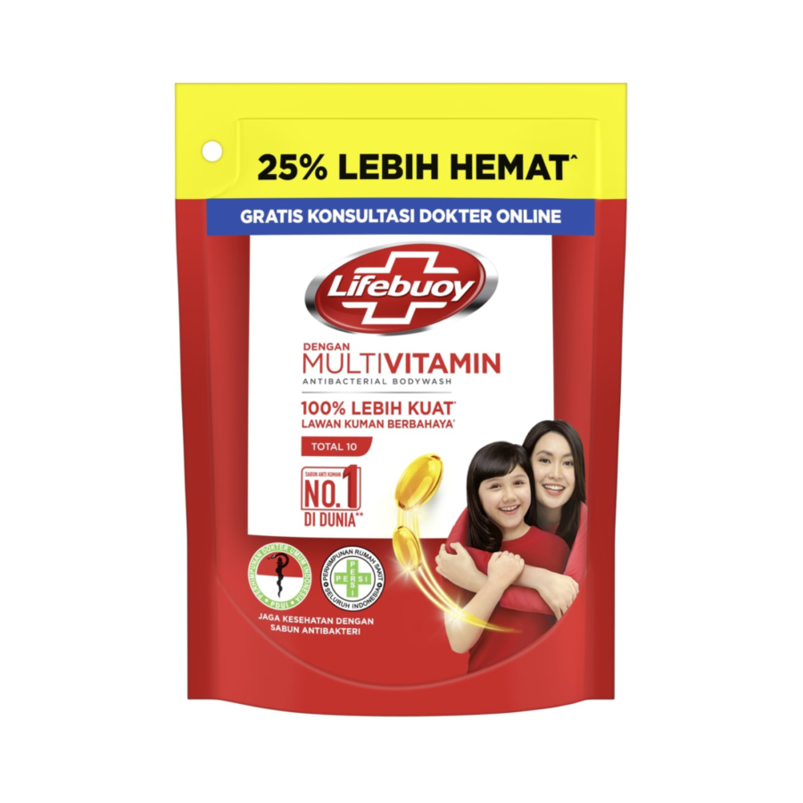 Lifebuoy Total 10 Antibacterial Body Wash 240ml