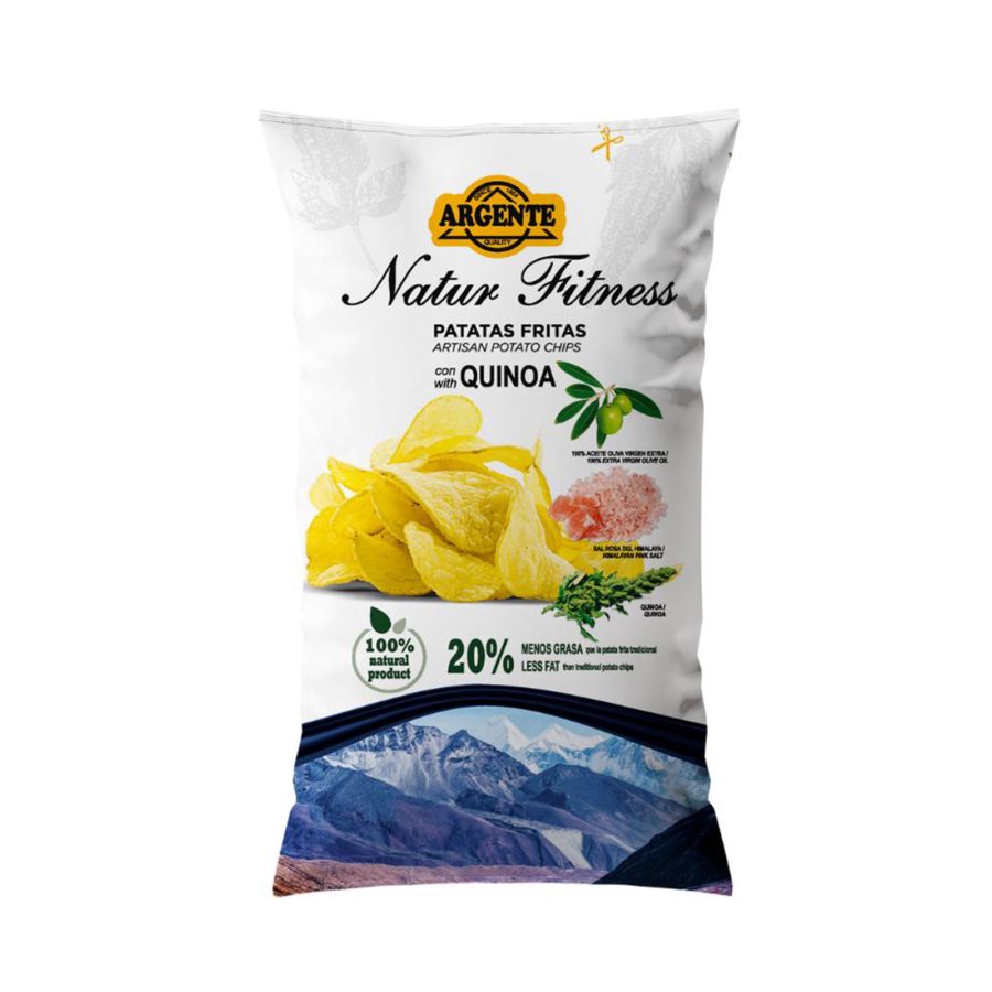 Argente Potato Chips with Quinoa and Himalayan Salt 150gram