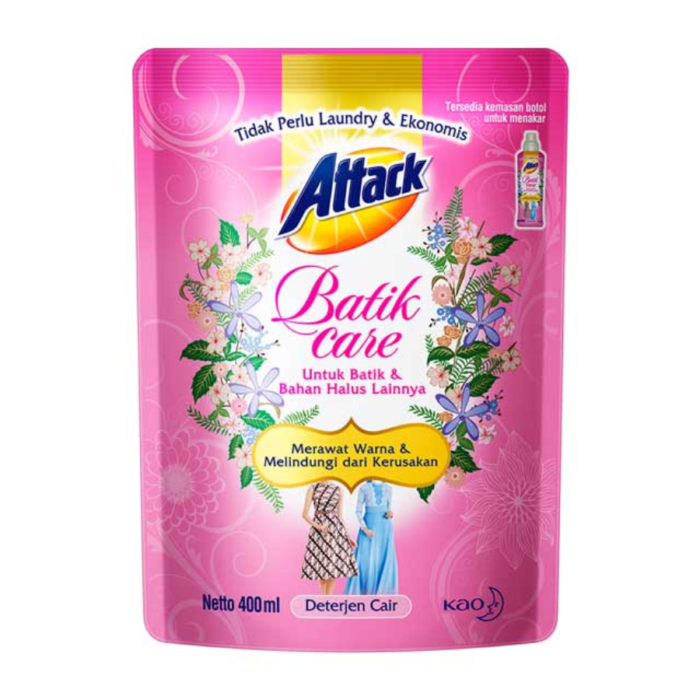 Attack Batik Care Pouch/Deterjen Cair 