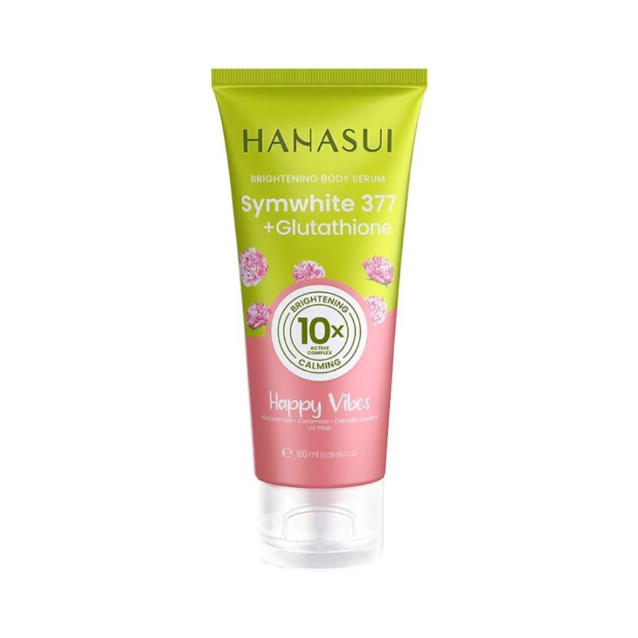 Bundle 2 Hanasui Brightening Body Serum Happy Vibes 180 ml