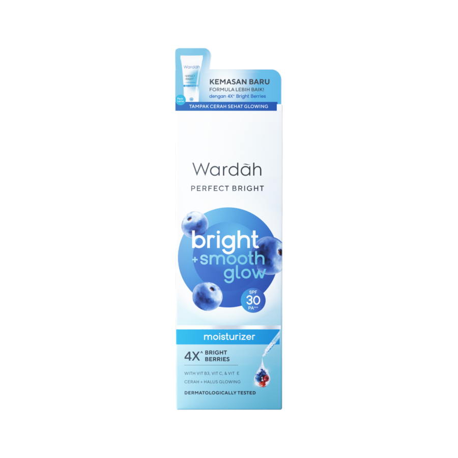 [INVALID] Bundle 2 Wardah Perfect Bright Lightening Moist UV Protec SPF 30+++ 20 ml